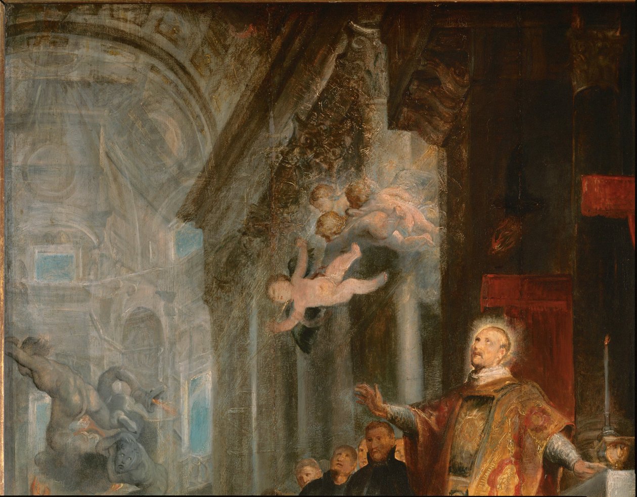 Das Wunder des Heiligen Ignatius von Loyola von Peter Paul Rubens