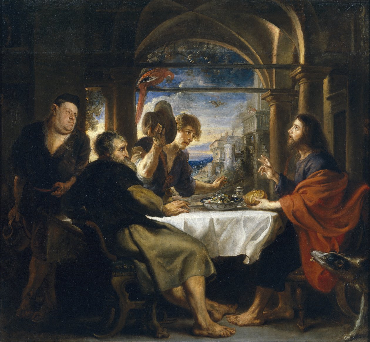Das Abendmahl in Emmaus, 1638 von Peter Paul Rubens