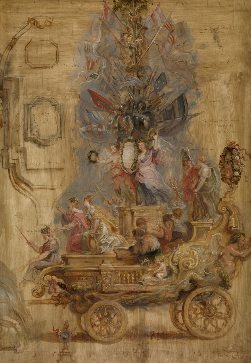 Der Triumphwagen von Kallo, 1638 von Peter Paul Rubens