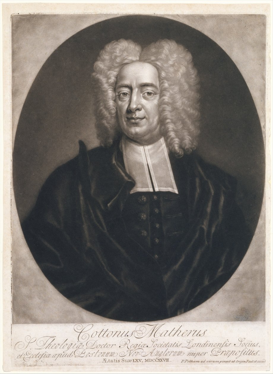 Cotton Mather von Peter Pelham