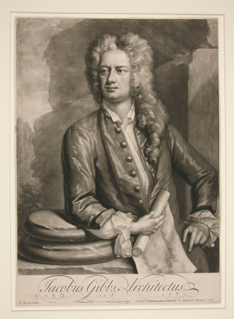 Jacobus Gibbs, Architekt von Peter Pelham