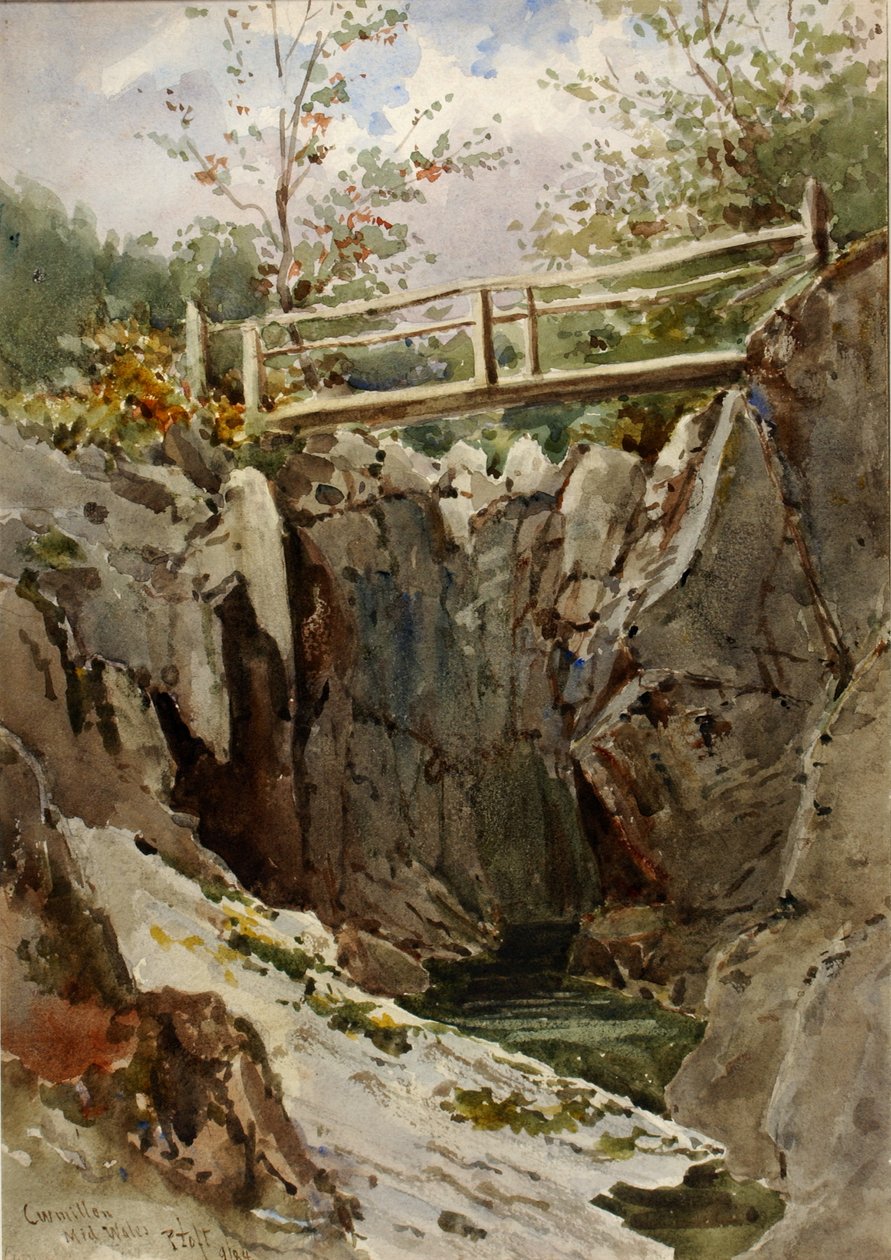 Curmillon, Mittelwales, 1884 von Peter Toft