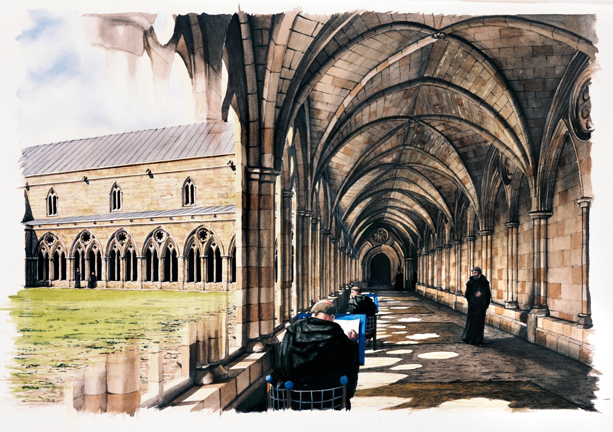Battle Abbey, 13. Jahrhundert von Peter Urmston