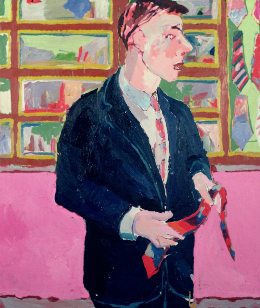 Krawattenverkäufer von Peter Wilson