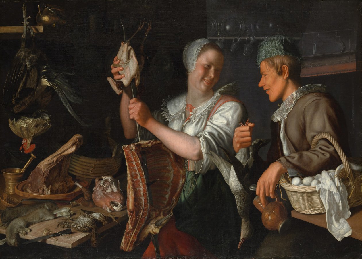 Küchenszene von Peter Wtewael