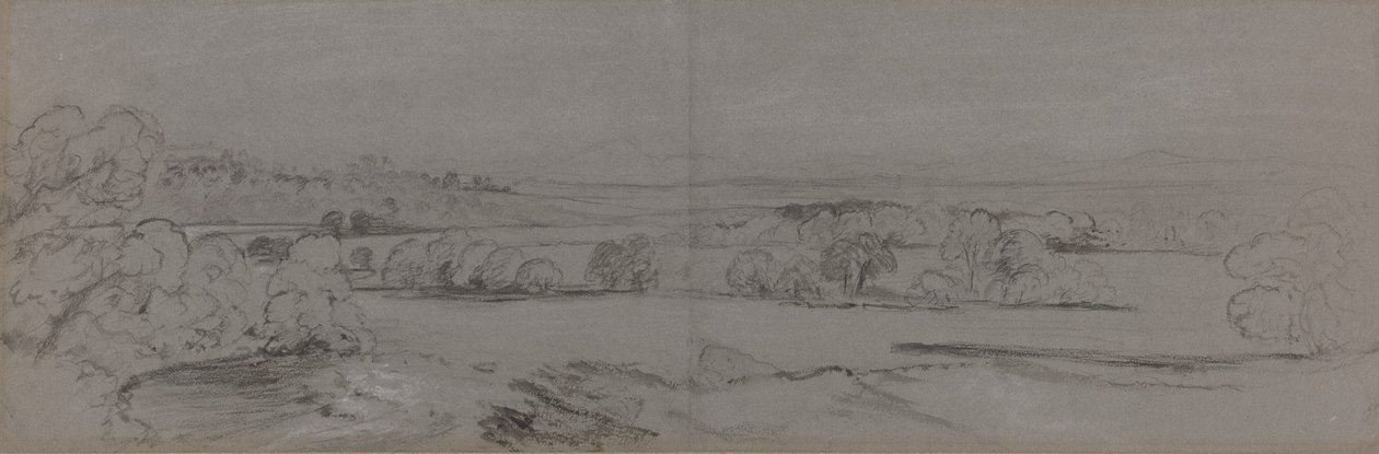 Eine Aussicht in der Nähe von Lowther von Peter de Wint