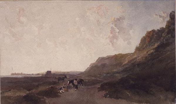 Küstenlandschaft von Peter de Wint
