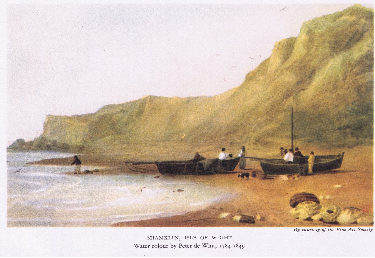 Shanklin, Insel Wight von Peter de Wint