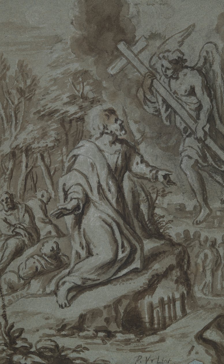 Christus in Gethsemane von Peter van Lint
