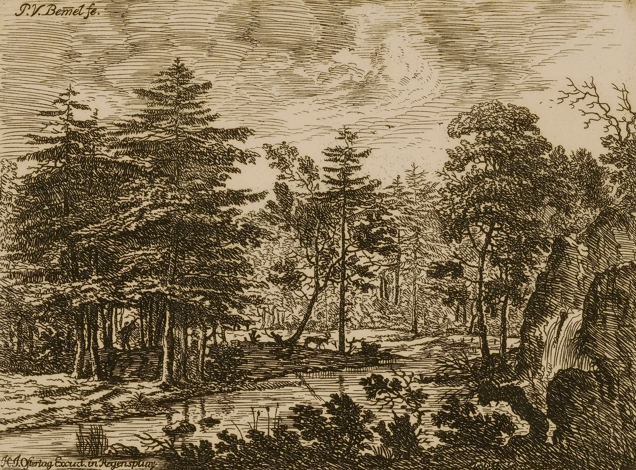 Landschaft von Peter von Bemmel