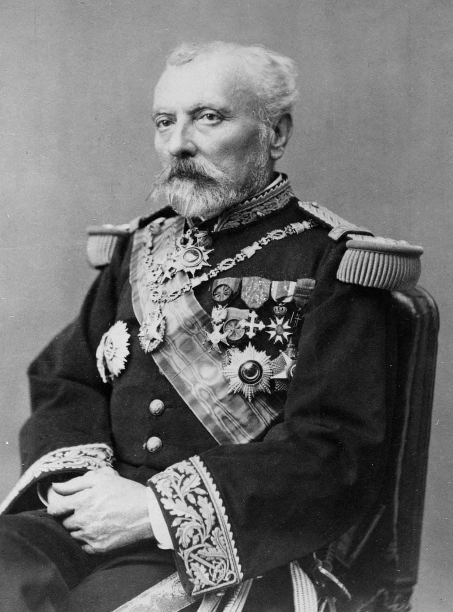 Porträt von Hyacinthe Laurent Théophile Aube von Petit