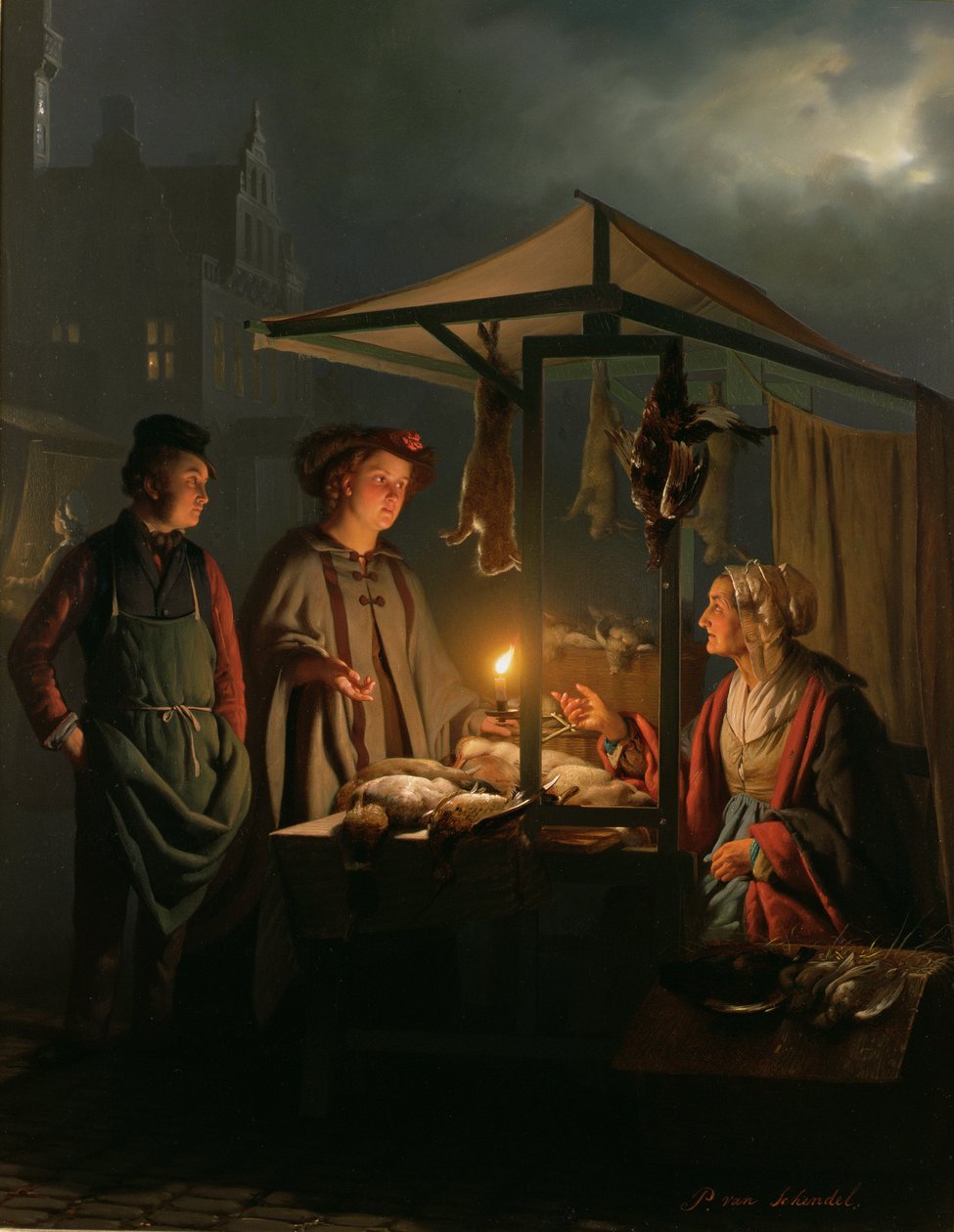 Der Wildhändler von Petrus van Schendel