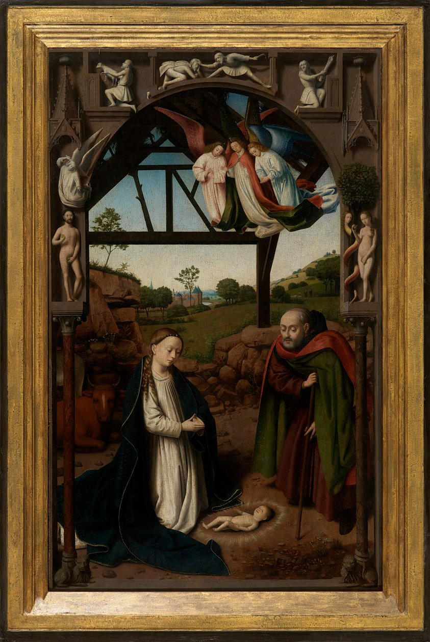Anbetung des Christkindes von Petrus Christus