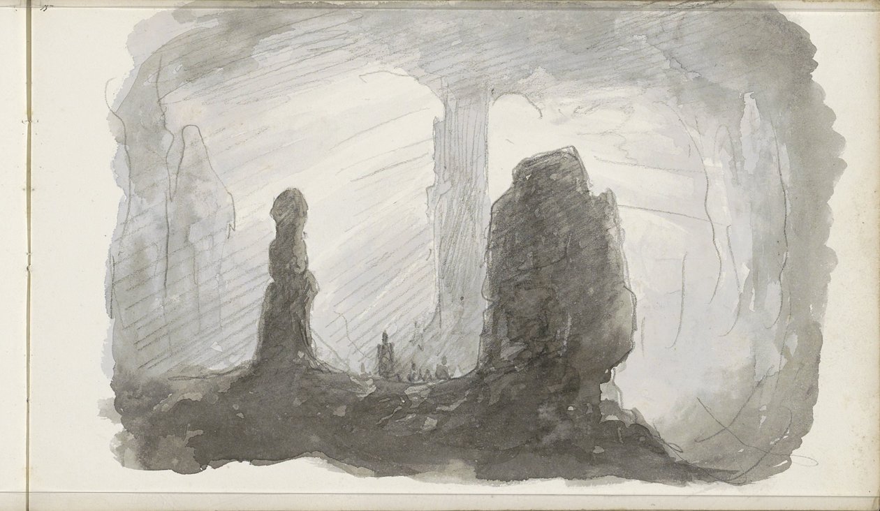 Tropfsteinhöhle von Petrus Johannes Schotel