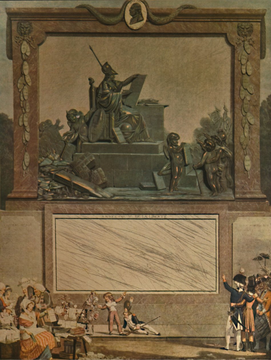 Almanach National, 1791 von Philibert Louis Debucourt