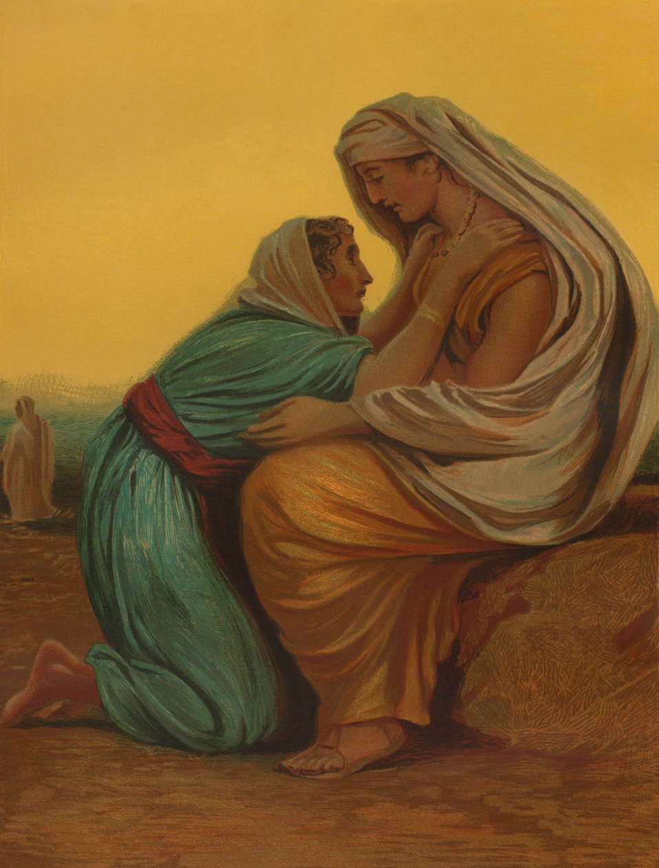 Ruth und Naomi von Philip Richard Morris