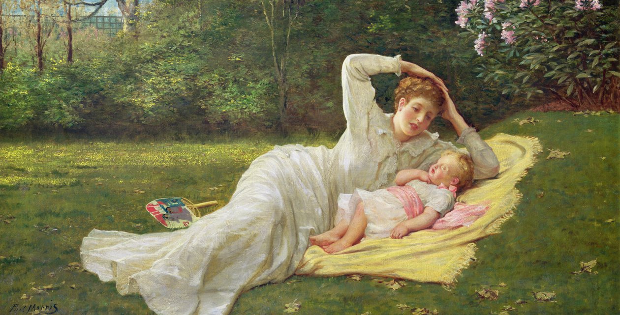 Der Erstgeborene, ca. 1875 von Philip Richard Morris