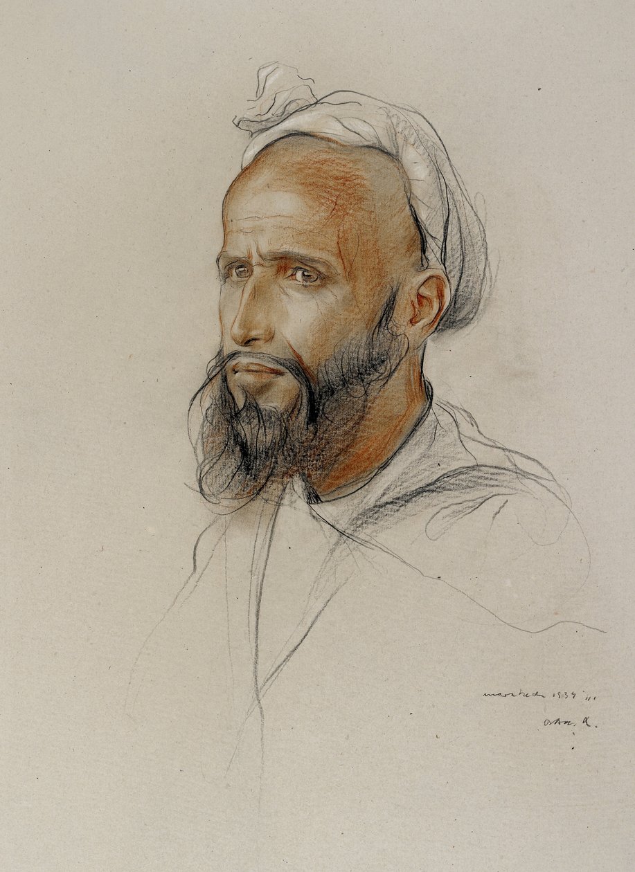 Porträt eines Arabers von Philip Alexius de Laszlo