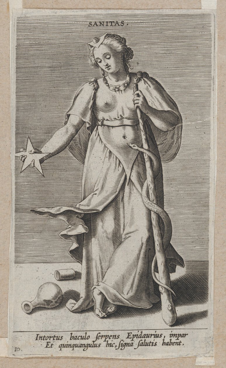 Sanitas, aus Prosopographia von Philip Galle