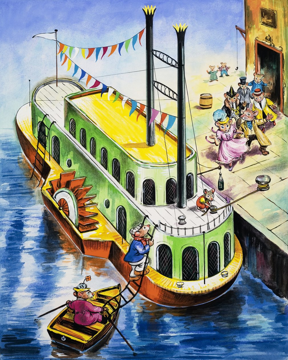 Die Stadtmaus und die Landmaus von Philip Mendoza
