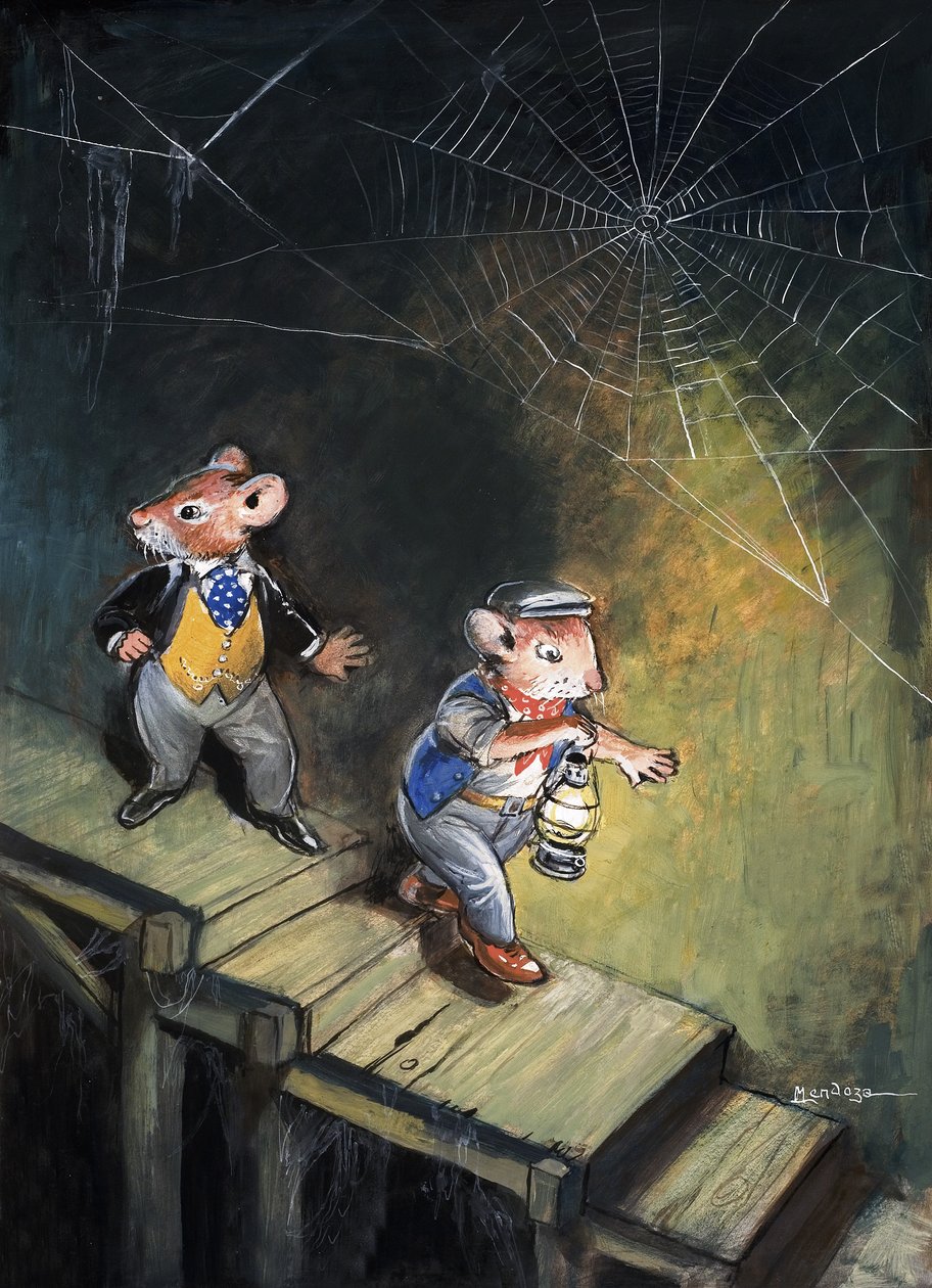 Stadtmaus und Landmaus von Philip Mendoza