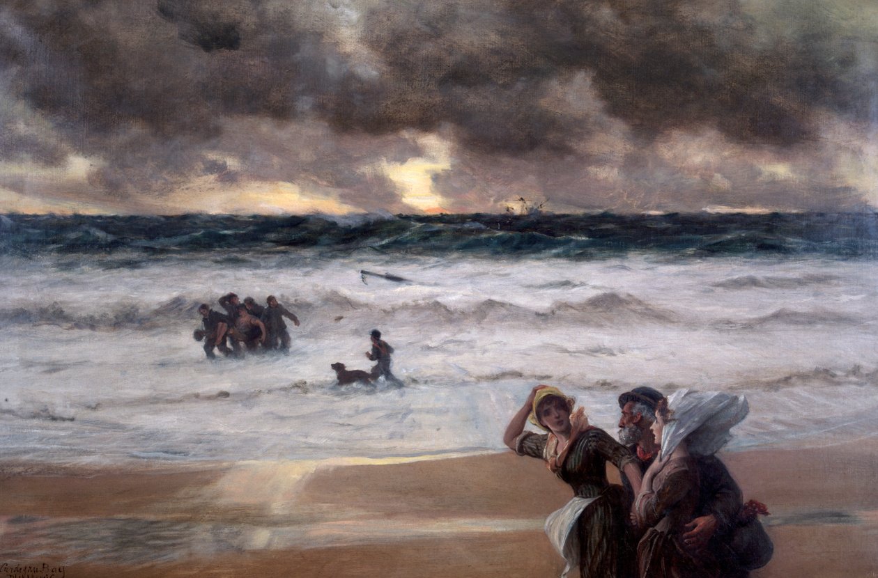 Cardigan Bay, Wales, ca. 1858-1902 von Philip Richard Morris