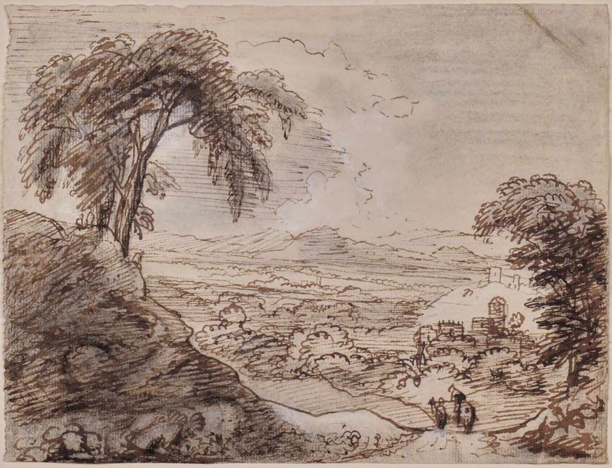 Landschaft von Philip Vandyke Brown