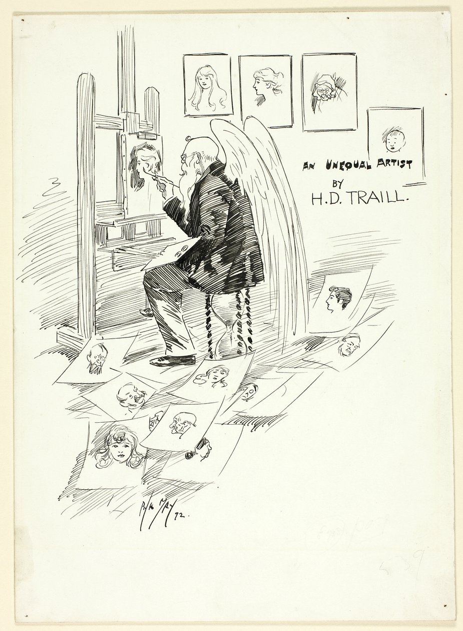 Studie für das Cover von Philip William May