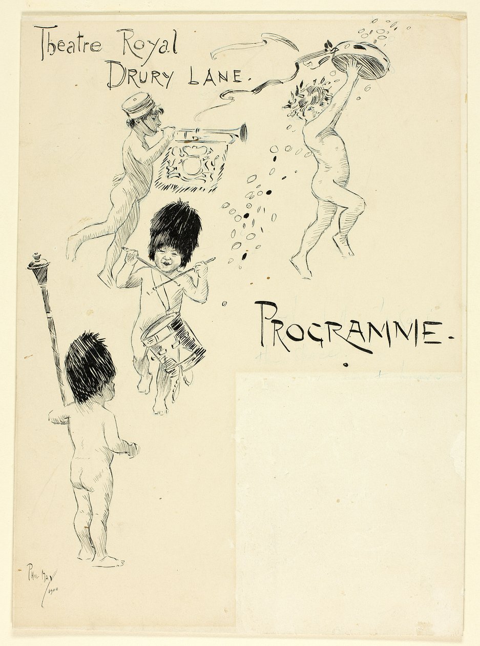 Theater Royal Drury Lane Programm von Philip William May