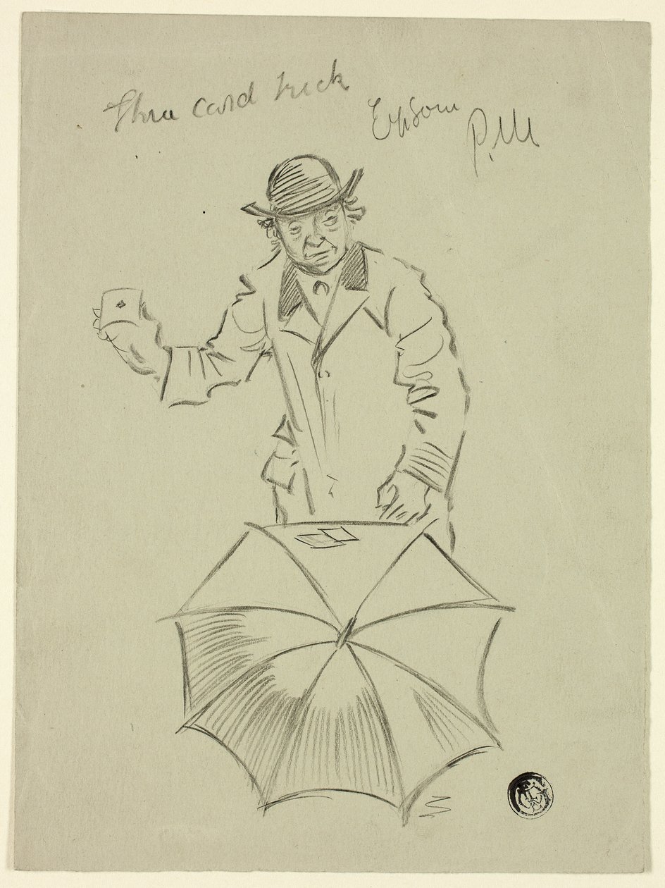 Drei-Karten-Trick, Epsom von Philip William May