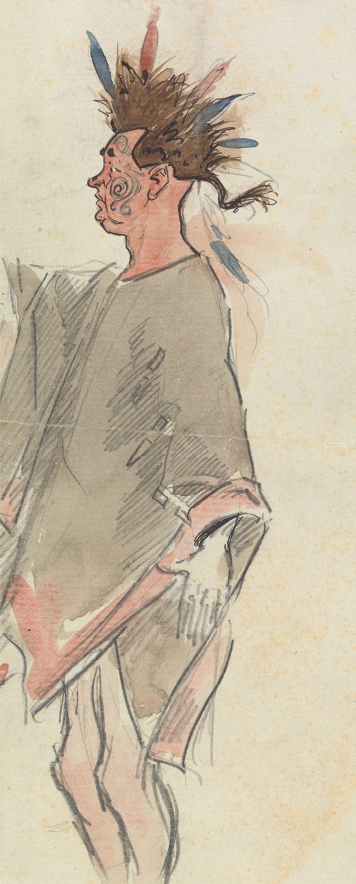 Wilder Indianer von Philip William May
