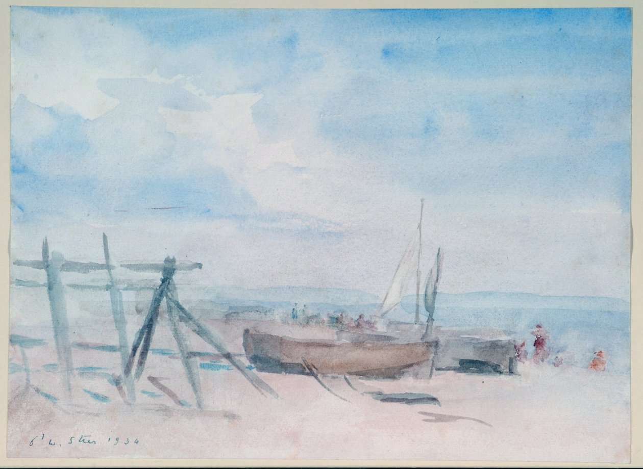 Ebbe, Walmer Beach von Philip Wilson Steer