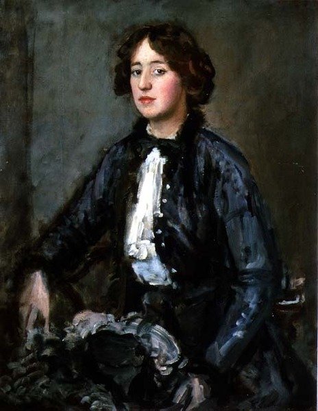 Porträt einer Dame von Philip Wilson Steer