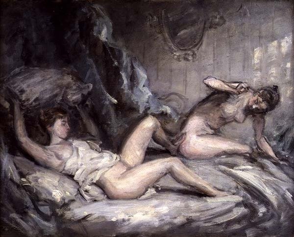 Das Kissenkampf von Philip Wilson Steer