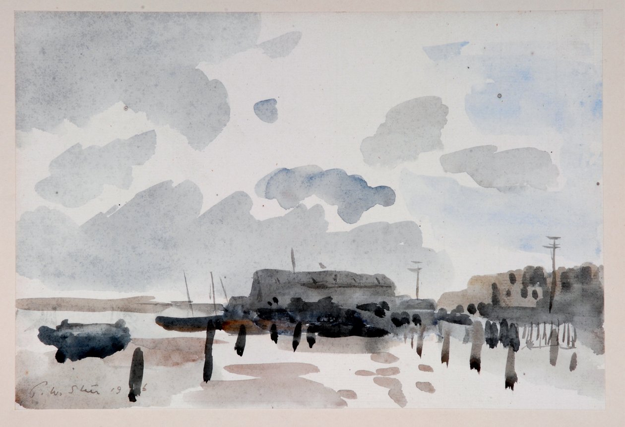 Der Kai, Shoreham von Philip Wilson Steer