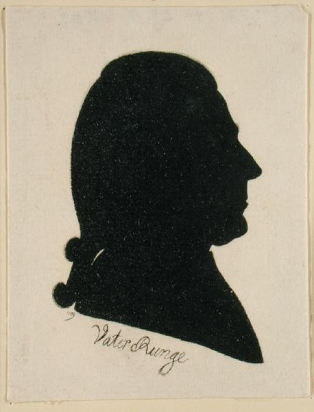 Daniel Nicolaus Runge (Vater Runge), 1789 von Philipp Otto Runge