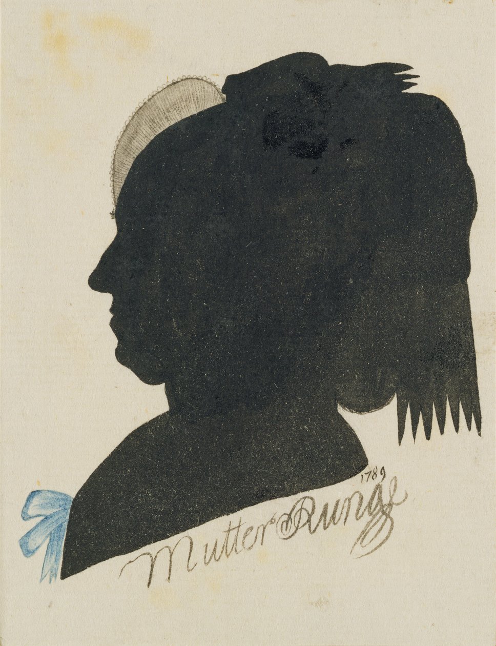 Magdalena Runge (Mutter Runge), 1789 von Philipp Otto Runge