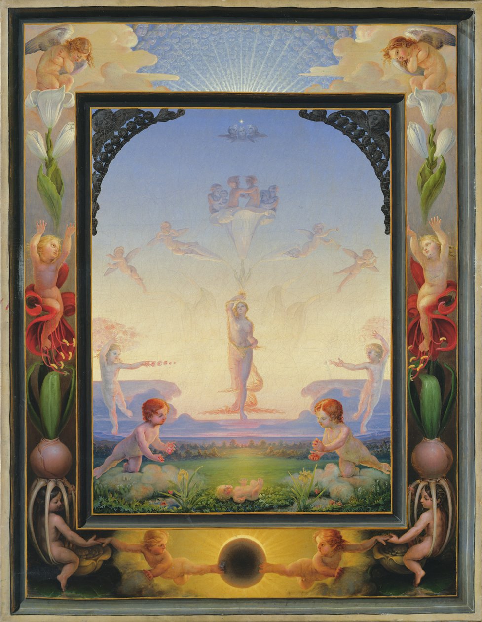Morgen, 1808 von Philipp Otto Runge