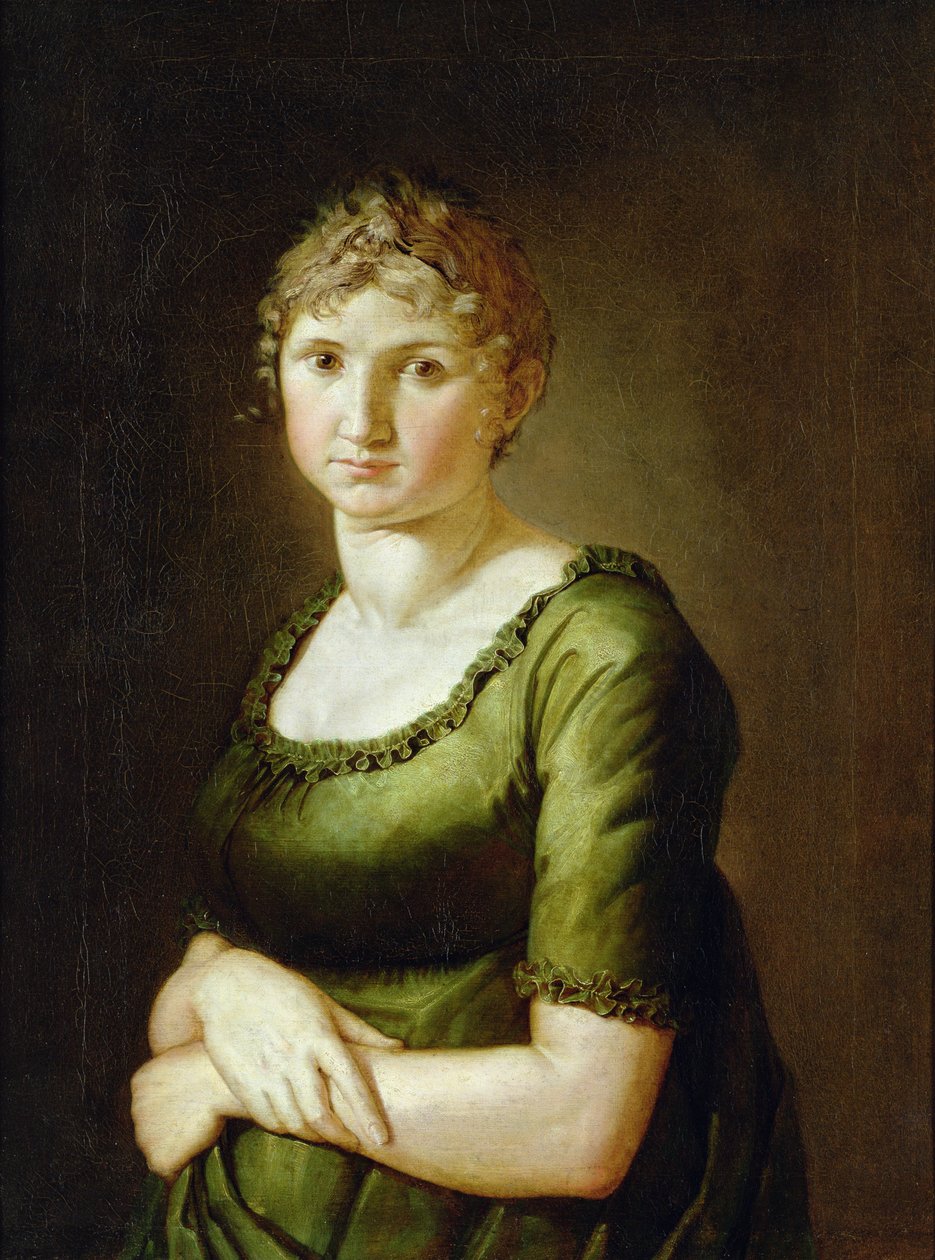 Pauline Runge (1785-1881), die Frau des Künstlers, 1805 von Philipp Otto Runge