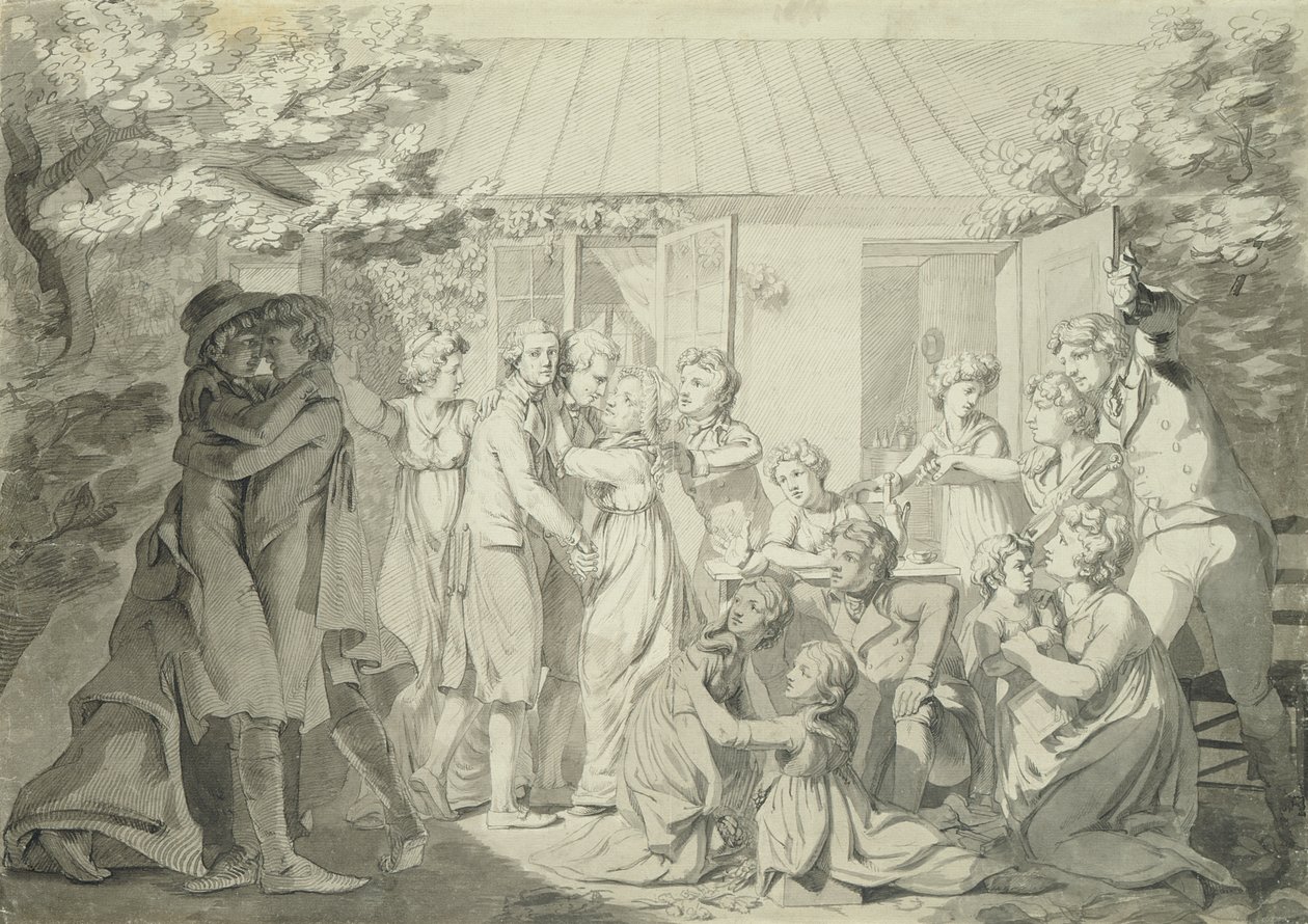 Die Heimkehr des Sohnes, 180001 von Philipp Otto Runge