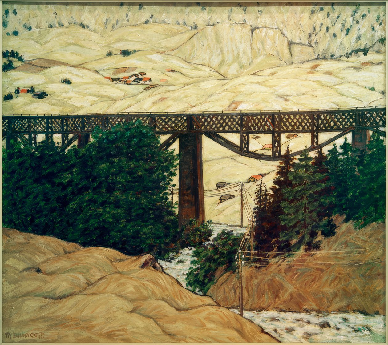 Brücke, (Viadukt) von Philipp Bauknecht