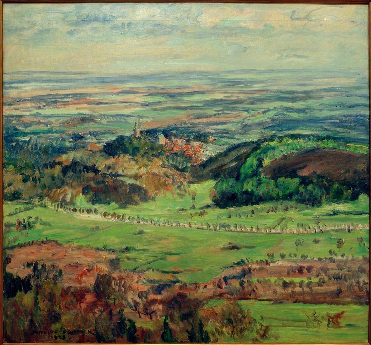 Blick in die Mainebene von Philipp Franck