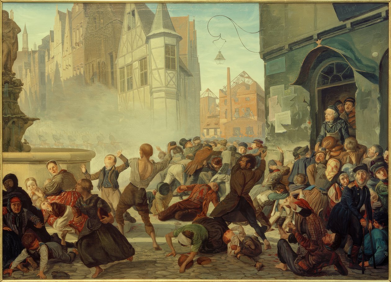 Sturm auf Backhaus Breslau von Philipp Hoyoll