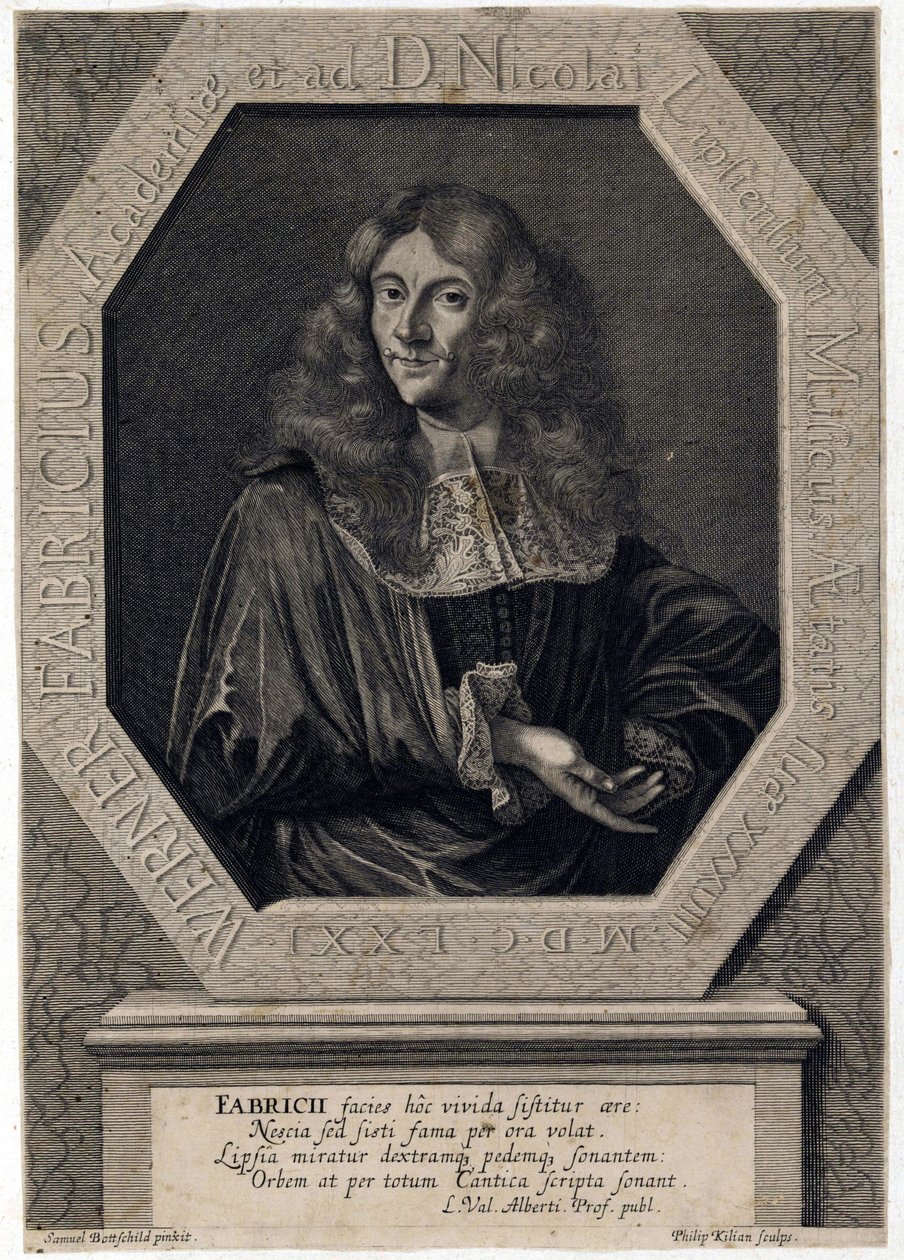 Dargestellte Person: Werner Fabricius von Philipp Kilian