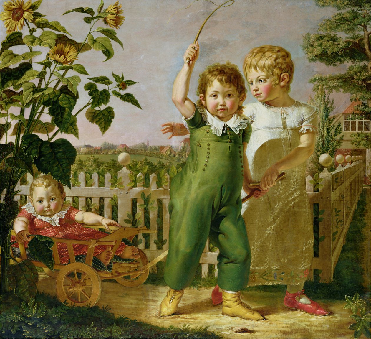 Die Hulsenbeck-Kinder, 1806 von Philipp Otto Runge