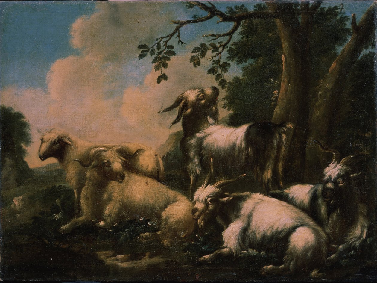 Ruhe der Herde von Philipp Peter Roos