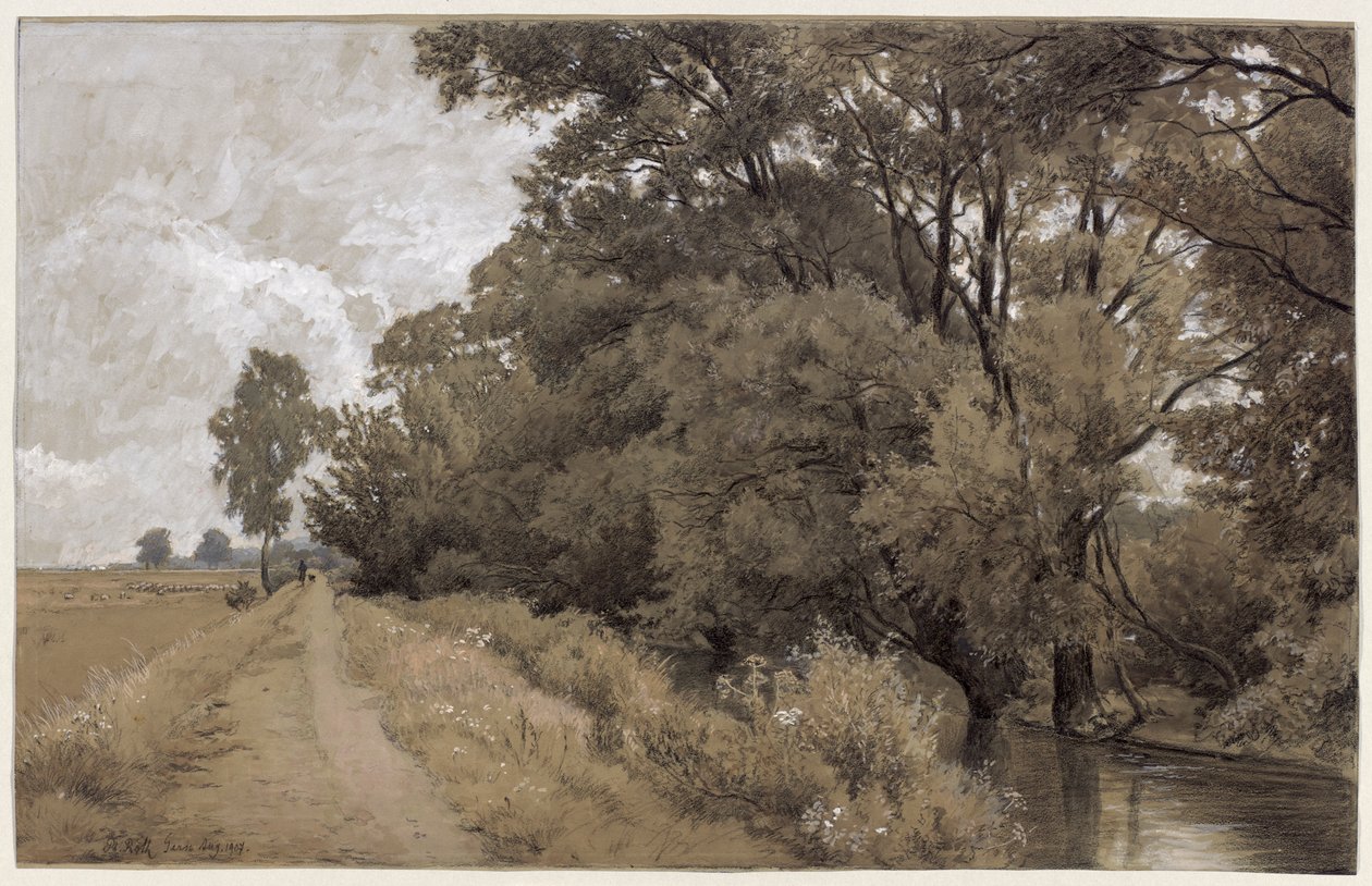 Mooslandschaft bei Gern von Philipp Röth