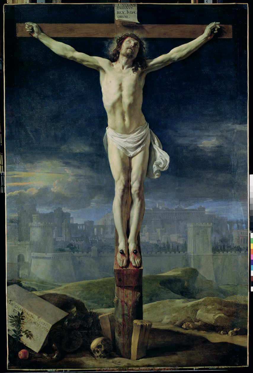 Christus am Kreuz, vor 1650 von Philippe de Champaigne
