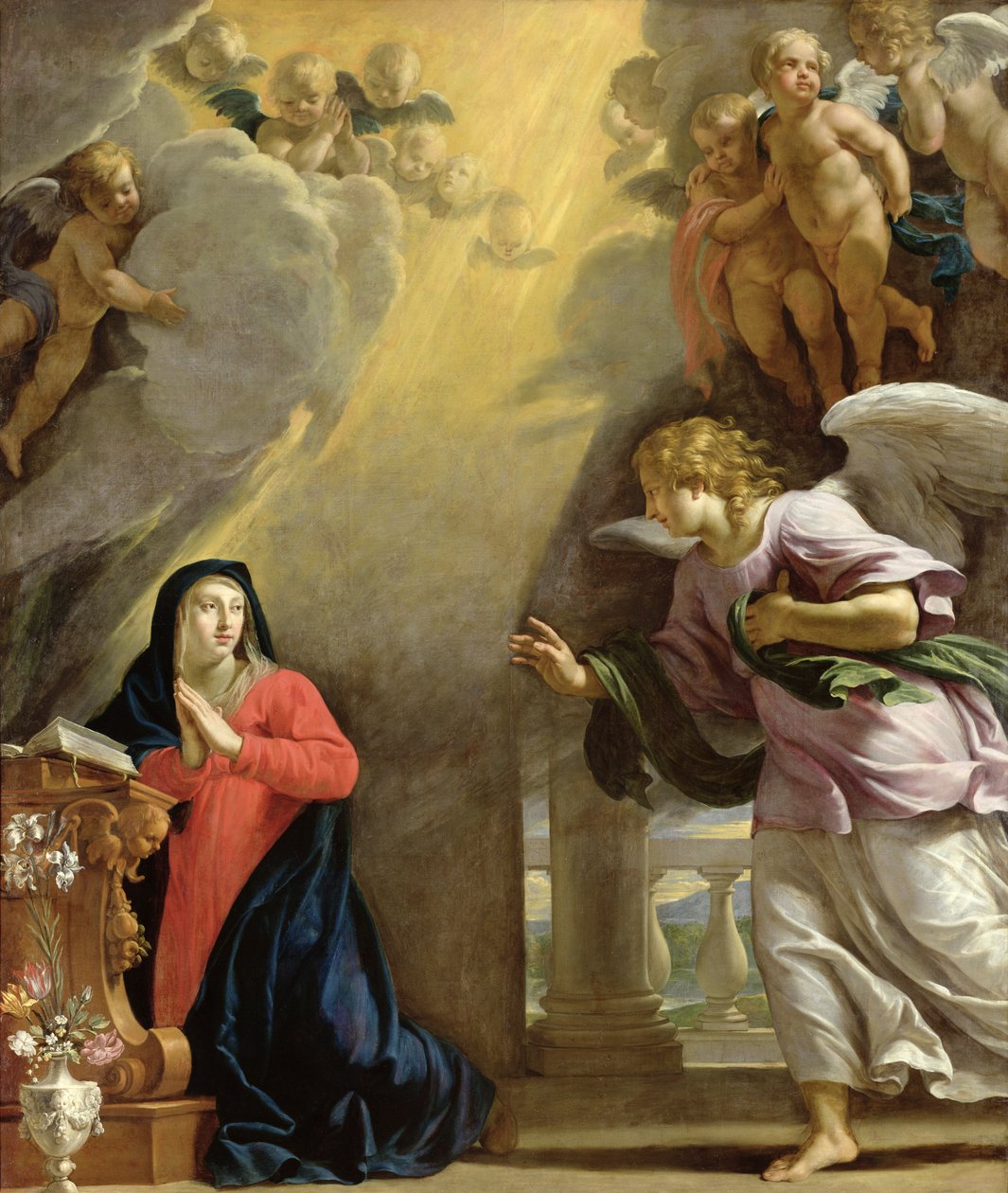 Die Verkündigung von Philippe de Champaigne
