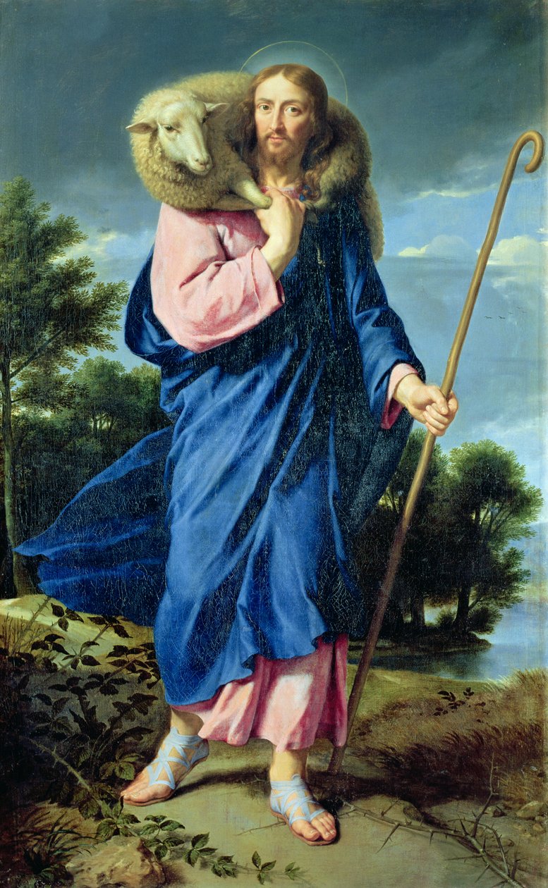 Der gute Hirte, c.1650-60 von Philippe de Champaigne